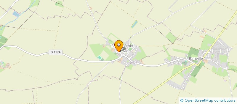 localisation de l'entreprise SCI DE LA VAGUE  SAINTE-CROIX-SUR-MER