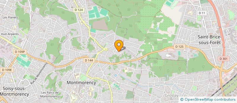 localisation de l'entreprise SCI DE LA VALLEE à MONTMORENCY