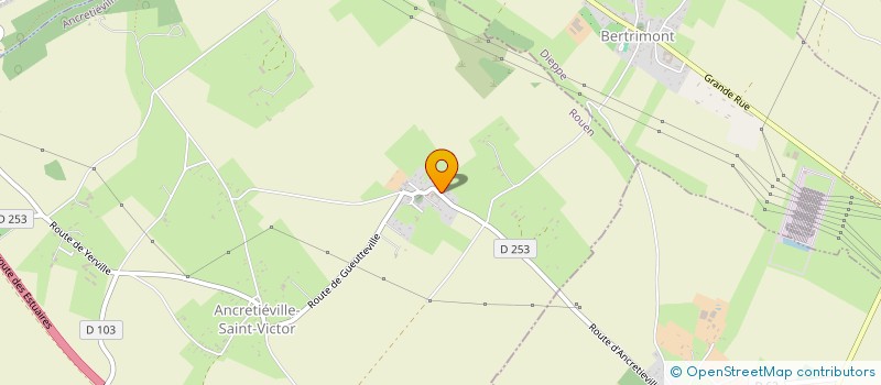 localisation de l'entreprise SCI DE LA VALLEE  ANCRETIEVILLE-SAINT-VICTOR