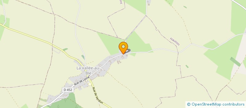 localisation de l'entreprise SCI DE LA VALLEE  LA VALLEE-AU-BLE