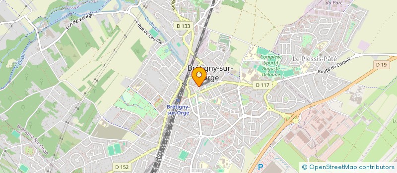 localisation de l'entreprise SCI DE LA VALLEE à BRETIGNY-SUR-ORGE