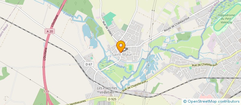 localisation de l'entreprise SCI DE LA VALLEE à SAINT-MAUR