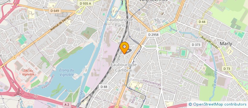 localisation de l'entreprise SCI DE LA VALLEE  NEUVILLE-SAINT-REMY