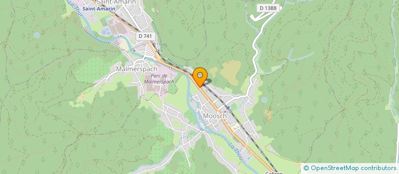 localisation de l'entreprise SCI DE LA VALLEE  MOOSCH