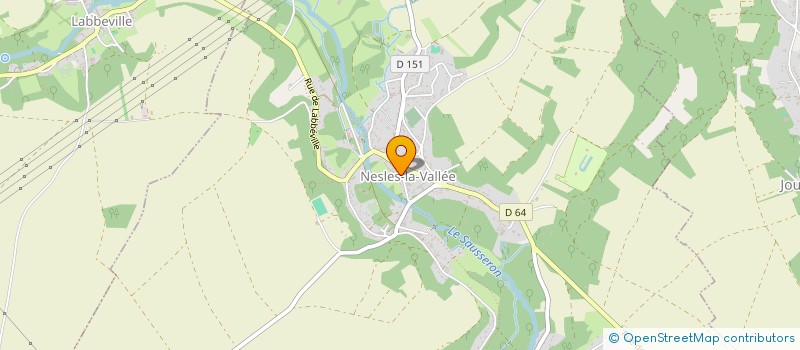 localisation de l'entreprise SCI DE LA VALLEE  NESLES-LA-VALLEE