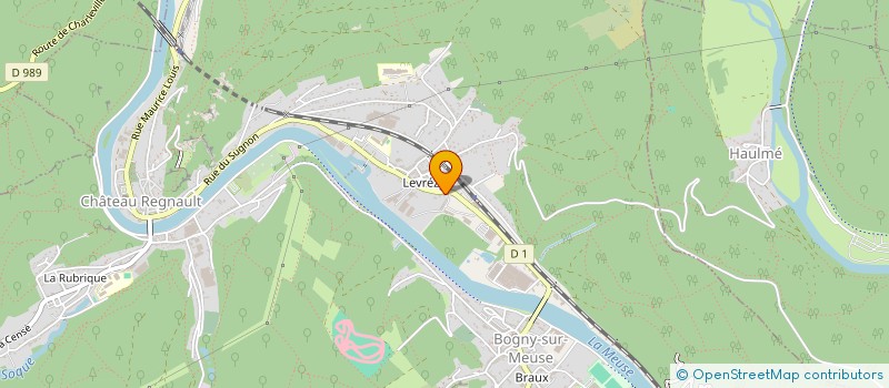 localisation de l'entreprise SCI DE LA VALLEE  BOGNY-SUR-MEUSE