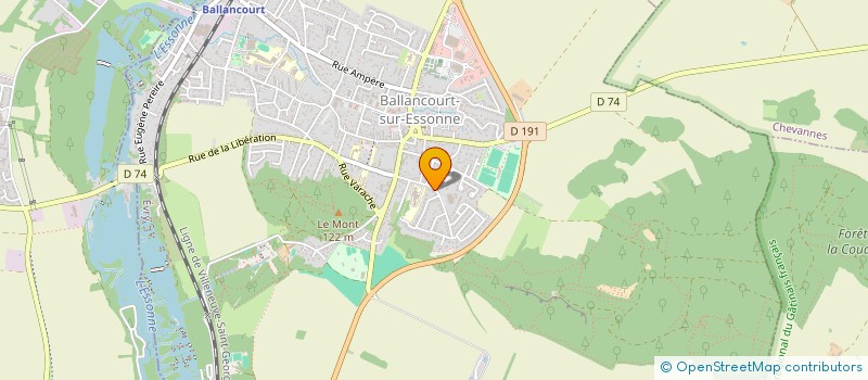 localisation de l'entreprise SCI DE LA VALLEE à BALLANCOURT-SUR-ESSONNE
