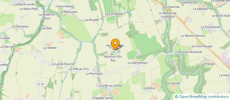 localisation de l'entreprise SCI DE LA VALLEE  CORSEUL