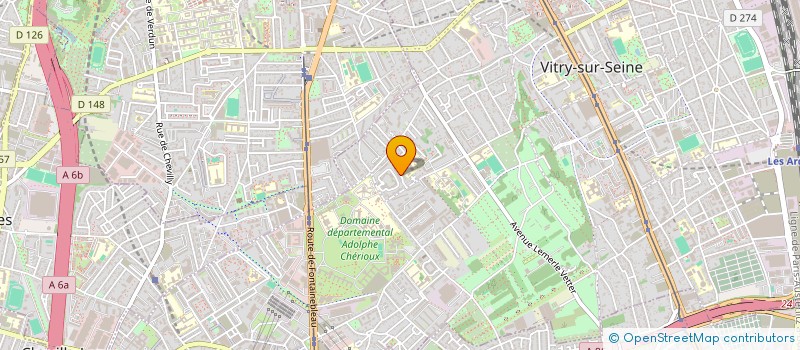 localisation de l'entreprise SCI DE LA VALLEE  VITRY-SUR-SEINE