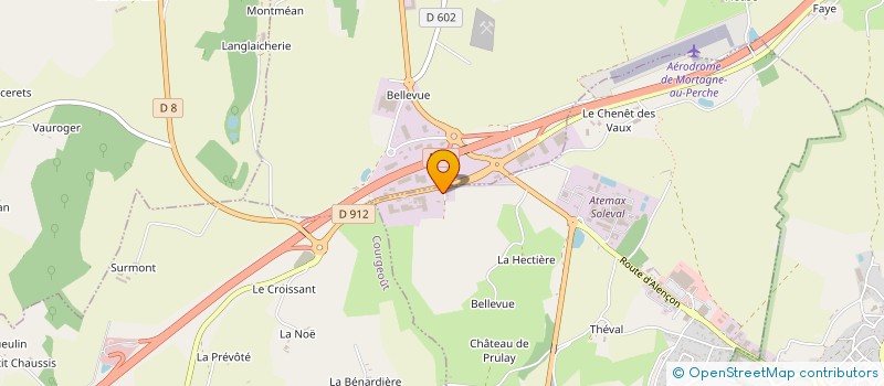 localisation de l'entreprise SCI DE LA VALLEE à SAINT-LANGIS-LES-MORTAGNE