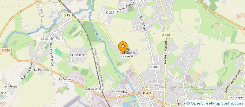 localisation de l'entreprise SCI DE LA VALLEE à SAINT-GEORGES-DES-GROSEILLERS