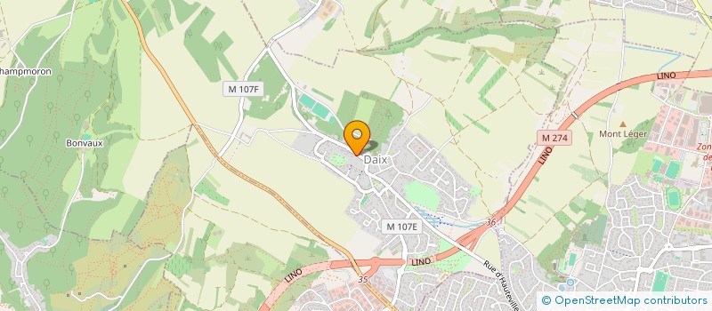 localisation de l'entreprise SCI DE LA VALLEE BLANCHE  DAIX