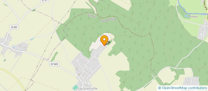 localisation de l'entreprise SCI DE LA VALLEE DE L'EURE  SACQUENVILLE
