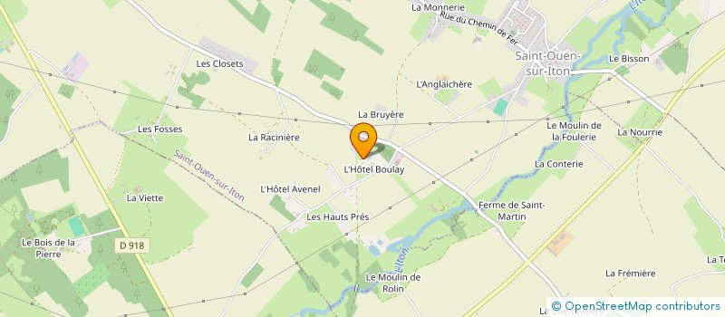 localisation de l'entreprise SCI DE LA VALLEE DE L ITON à SAINT-OUEN-SUR-ITON