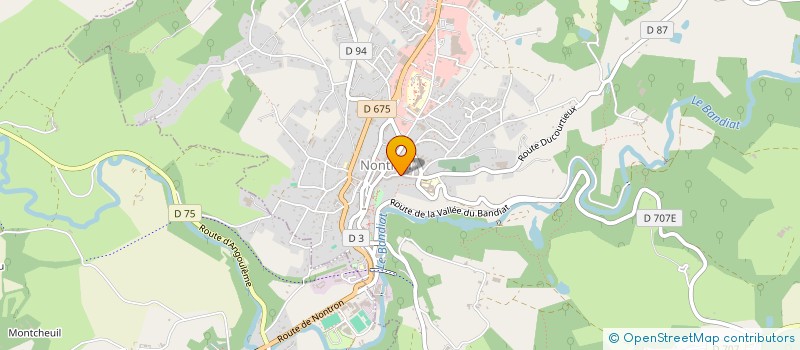 localisation de l'entreprise SCI DE LA VALLEE DE LA MARCORIVE  TEYJAT