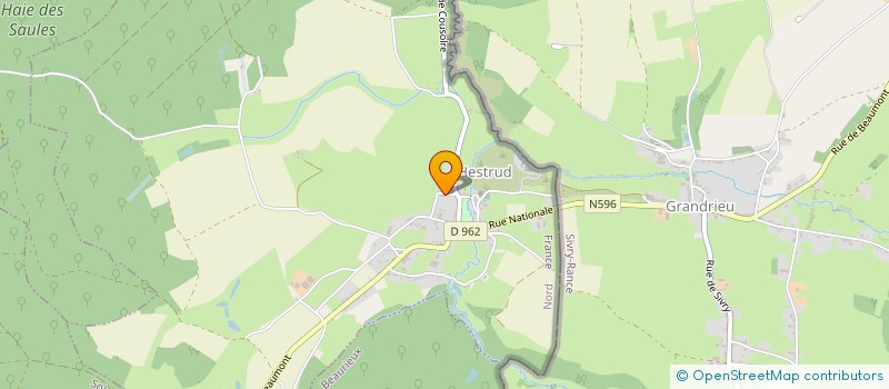 localisation de l'entreprise SCI DE LA VALLEE DE LA THURE à HESTRUD