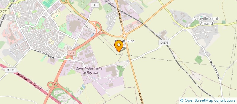 localisation de l'entreprise SCI DE LA VALLEE DES BOURGUIGNONS à NEUVILLE-SAINT-AMAND