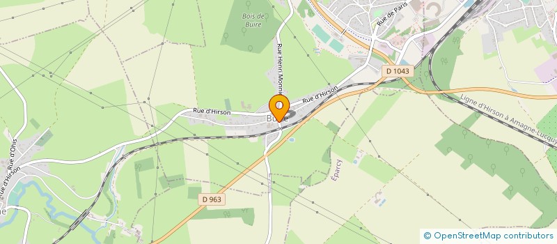 localisation de l'entreprise SCI DE LA VALLEE DU TON  EPARCY