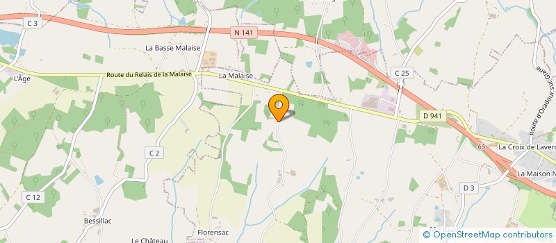 localisation de l'entreprise SCI DE LA VALLEE TENEBREUSE à SAINT-VICTURNIEN