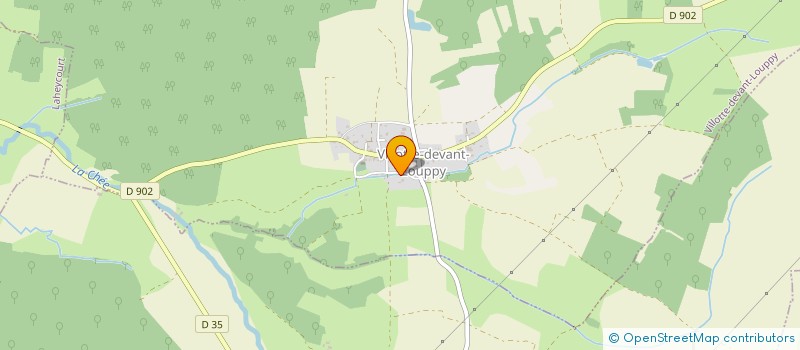 localisation de l'entreprise SCI DE LA VALLOTTE à VILLOTTE-DEVANT-LOUPPY