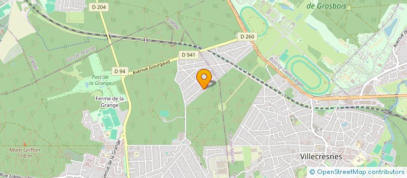 localisation de l'entreprise SCI DE LA VARDE  YERRES