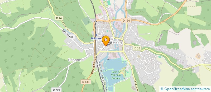 localisation de l'entreprise SCI DE LA VARENDE  BRIONNE