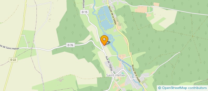 localisation de l'entreprise SCI DE LA VARENNE  SAINT-MARTIN-OSMONVILLE