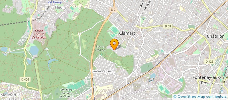 localisation de l'entreprise SCI DE LA VAUDERE à CLAMART