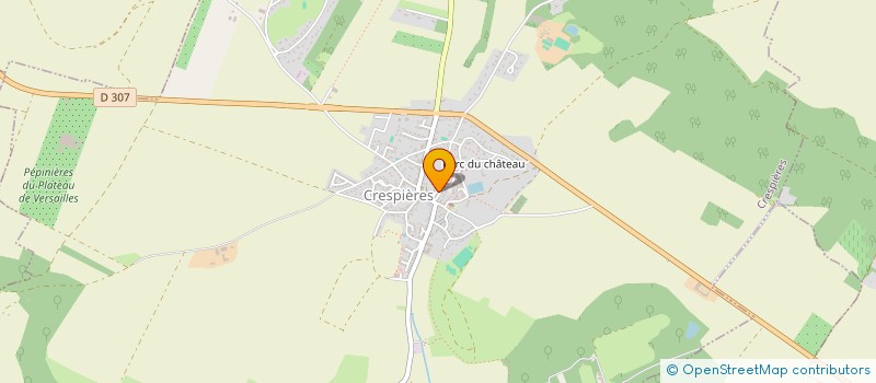 localisation de l'entreprise SCI DE LA VAUVERDERIE  CRESPIERES