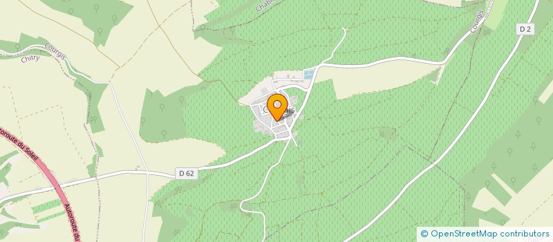 localisation de l'entreprise SCI DE LA VAUX  COURGIS