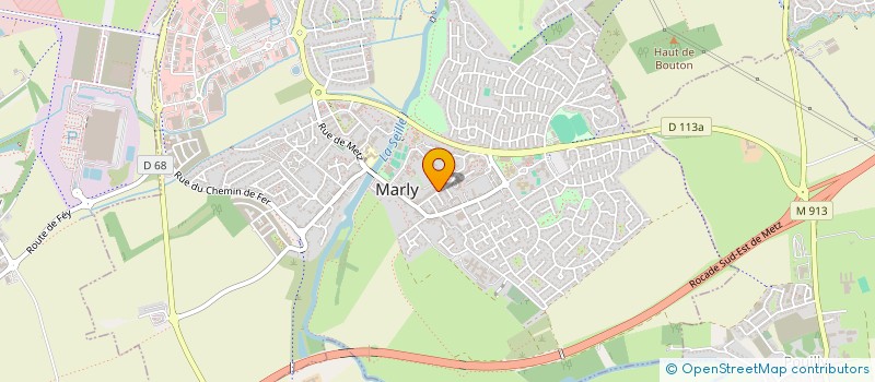 localisation de l'entreprise SCI DE LA VEINE à MARLY