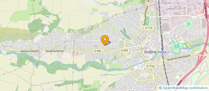 localisation de l'entreprise SCI DE LA VENARDE  ISSOIRE