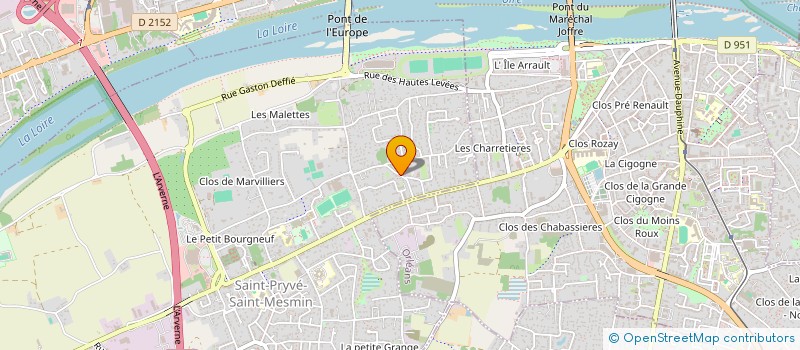 localisation de l'entreprise SCI DE LA VENELLE  SAINT-PRYVE-SAINT-MESMIN