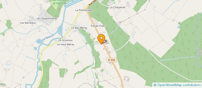 localisation de l'entreprise SCI DE LA VERDEZIERE à VALENCAY