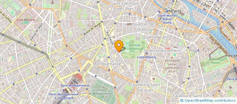 localisation de l'entreprise SCI DE LA VERDIERE  PARIS