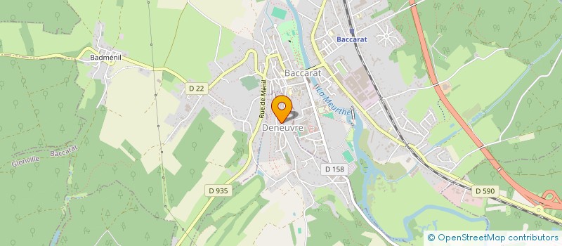 localisation de l'entreprise SCI DE LA VERDURETTE  VAXAINVILLE