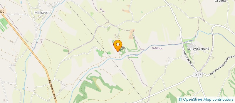 localisation de l'entreprise SCI DE LA VERE  VILLENEUVE-SUR-VERE