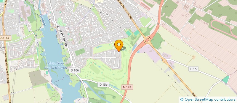 localisation de l'entreprise SCI DE LA VERRIERE  BOURGES