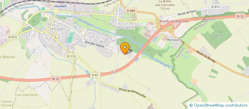 localisation de l'entreprise SCI DE LA VESGRE-LA FOLIE à MAULETTE