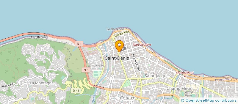 localisation de l'entreprise SCI DE LA VICTOIRE à SAINT-DENIS