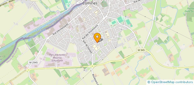 localisation de l'entreprise SCI DE LA VICTOIRE-53  COMINES