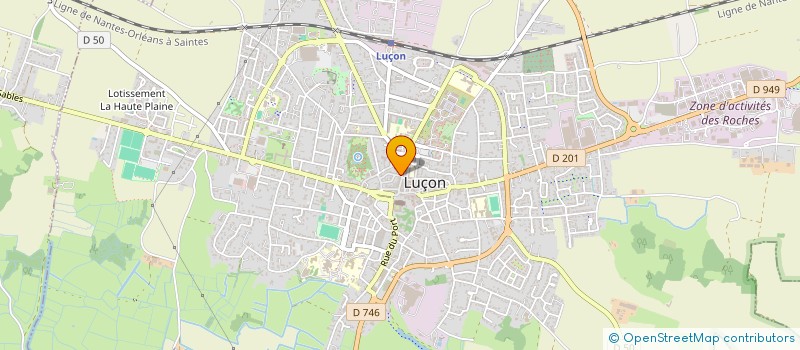 localisation de l'entreprise SCI DE LA VIEILLE CURE à LUCON