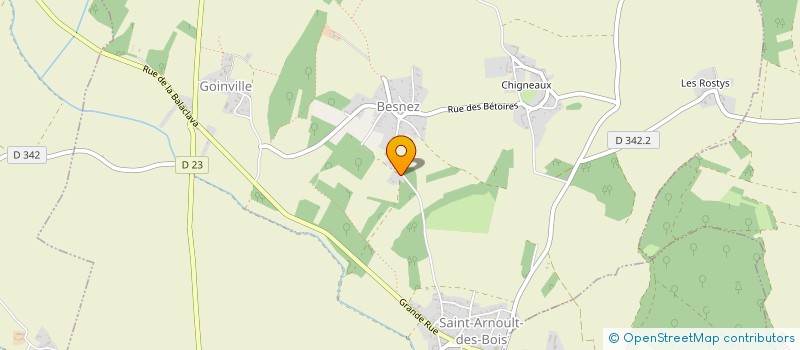 localisation de l'entreprise SCI DE LA VIEILLE FORGE à SAINT-ARNOULT-DES-BOIS