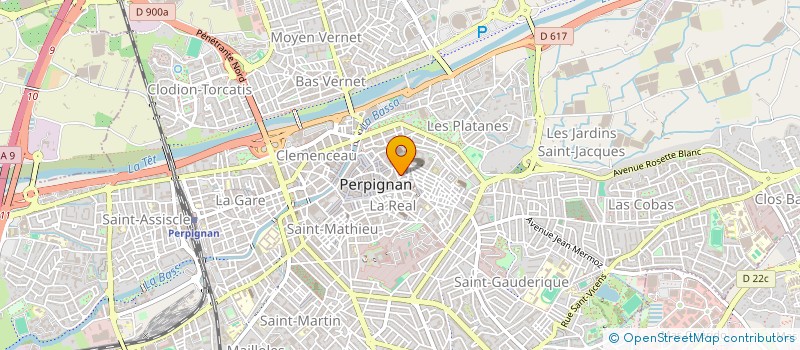 localisation de l'entreprise SCI DE LA VIEILLE INTENDANCE à PERPIGNAN