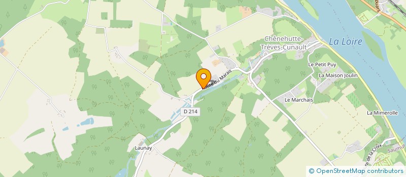 localisation de l'entreprise SCI DE LA VIEILLE POSTE à GENNES-VAL-DE-LOIRE