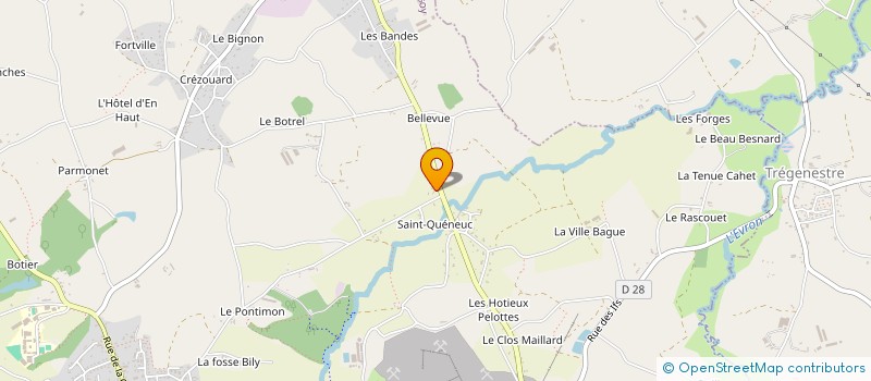 localisation de l'entreprise SCI DE LA VIELLE RIVIERE  QUESSOY