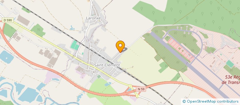 localisation de l'entreprise SCI DE LA VIGNE  SAINT-CLEMENT