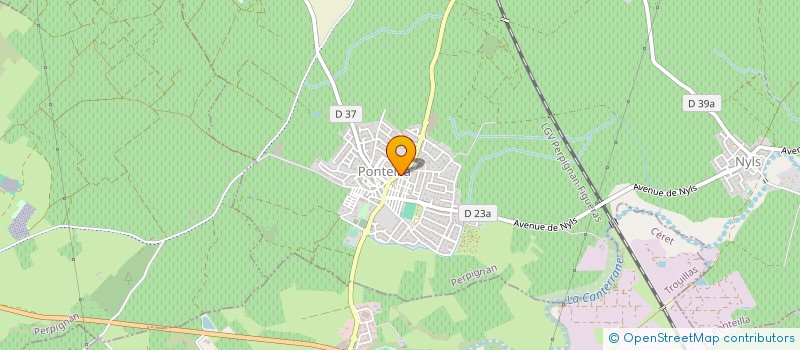 localisation de l'entreprise SCI DE LA VIGNE  VILLEMOLAQUE