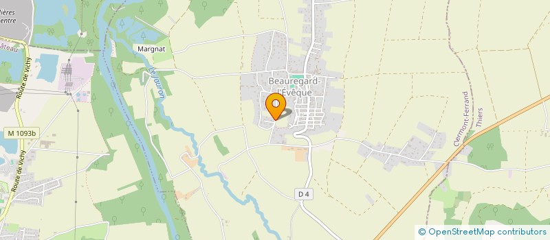 localisation de l'entreprise SCI DE LA VIGNE  BEAUREGARD L'EVEQUE