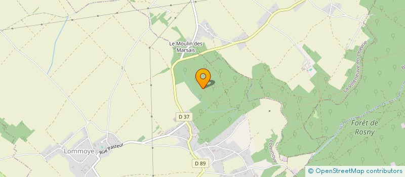 localisation de l'entreprise SCI DE LA VIGNE AU LOUP  LOMMOYE